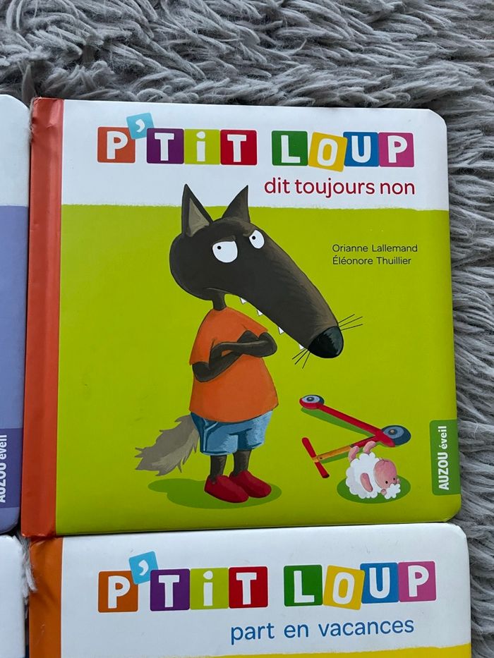 4 livres P'tit loup - Auzou éveil - photo numéro 3