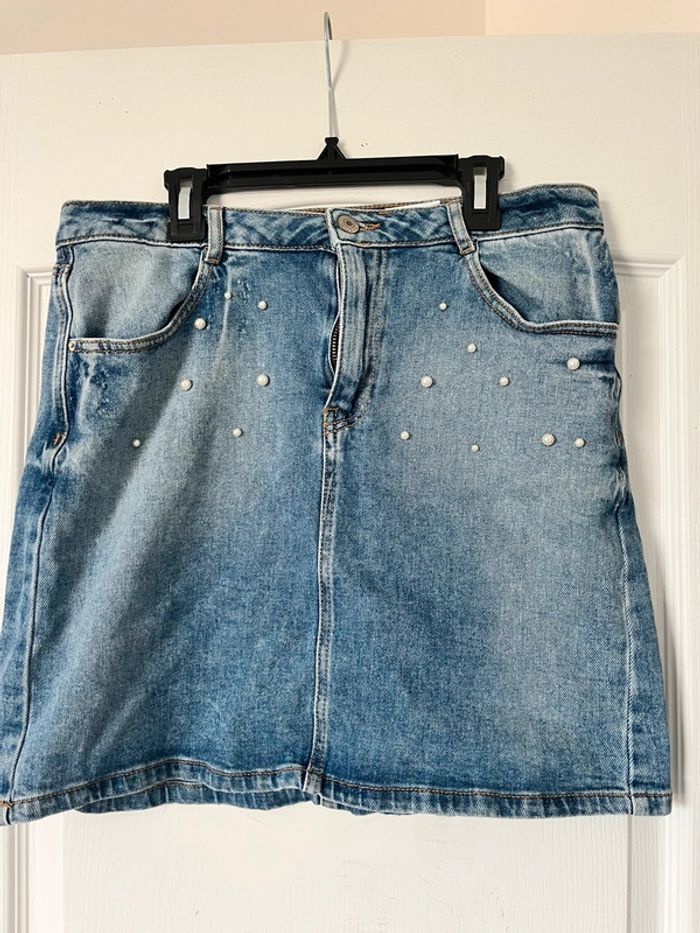 Jupe en jeans camaïeu