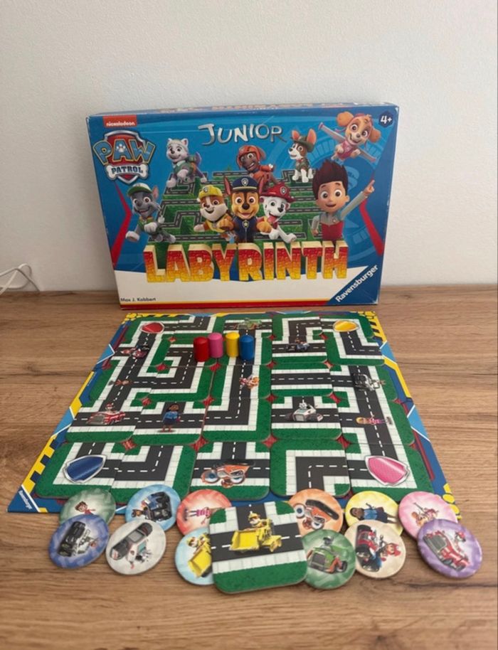 Jeu labyrinthe pat patrouille