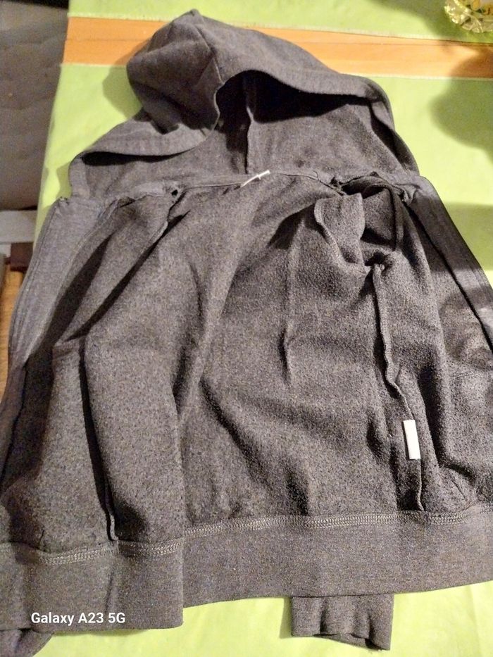 Ensemble gilet zippée + jogging 8 ans fille - photo numéro 4