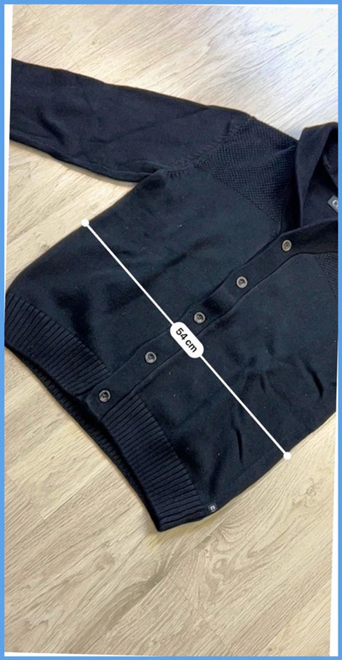 Gilet Chaps Noir Taille L - photo numéro 5