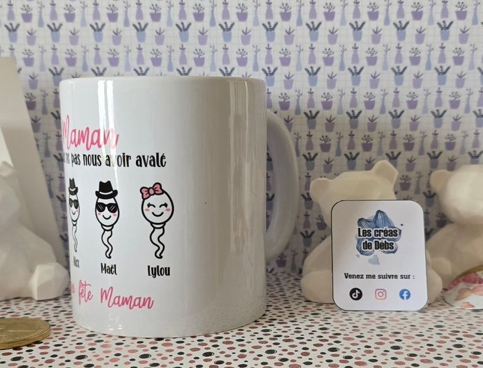 Mug humoristique fêtes des mères - photo numéro 3