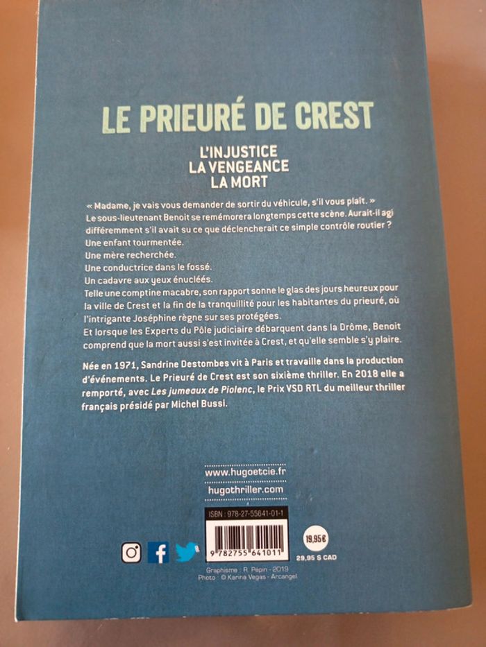 Livre Le prieuré de Crest - photo numéro 3