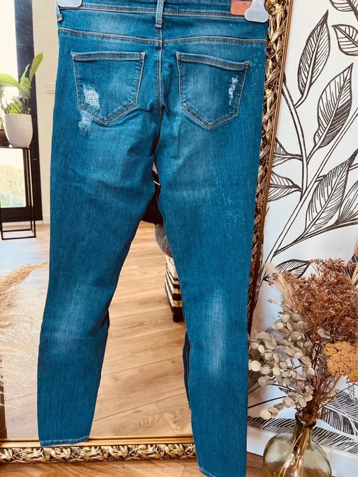 Taille S ~ 36 jean slim femme Only bleu effet déchiré 🌺 - photo numéro 7