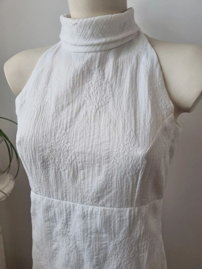 Robe longue blanche vintage - photo numéro 10