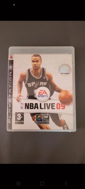 Jeu PS3 NBA live 09