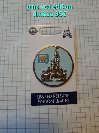 Pins Disney 50 ans chateau