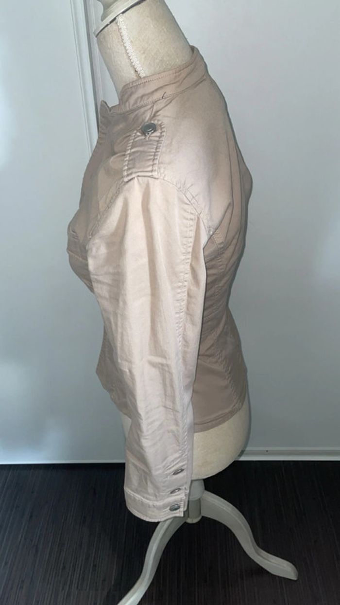 Veste de style militaire saharienne Akac Ecou - XS - Beige - photo numéro 2