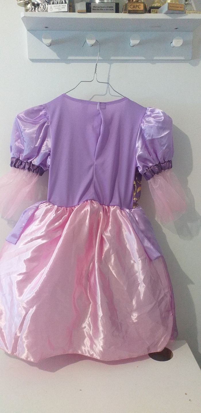 Déguisement Raiponce taille 6/ 8 ans - photo numéro 7