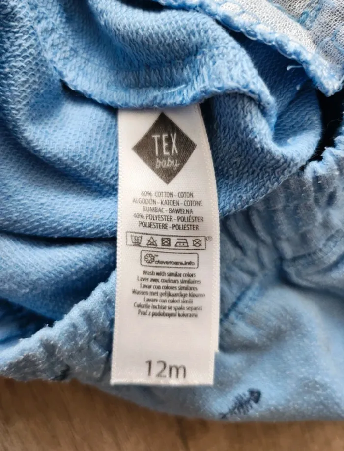 Pantalon bleu garçon 12 mois - photo numéro 3