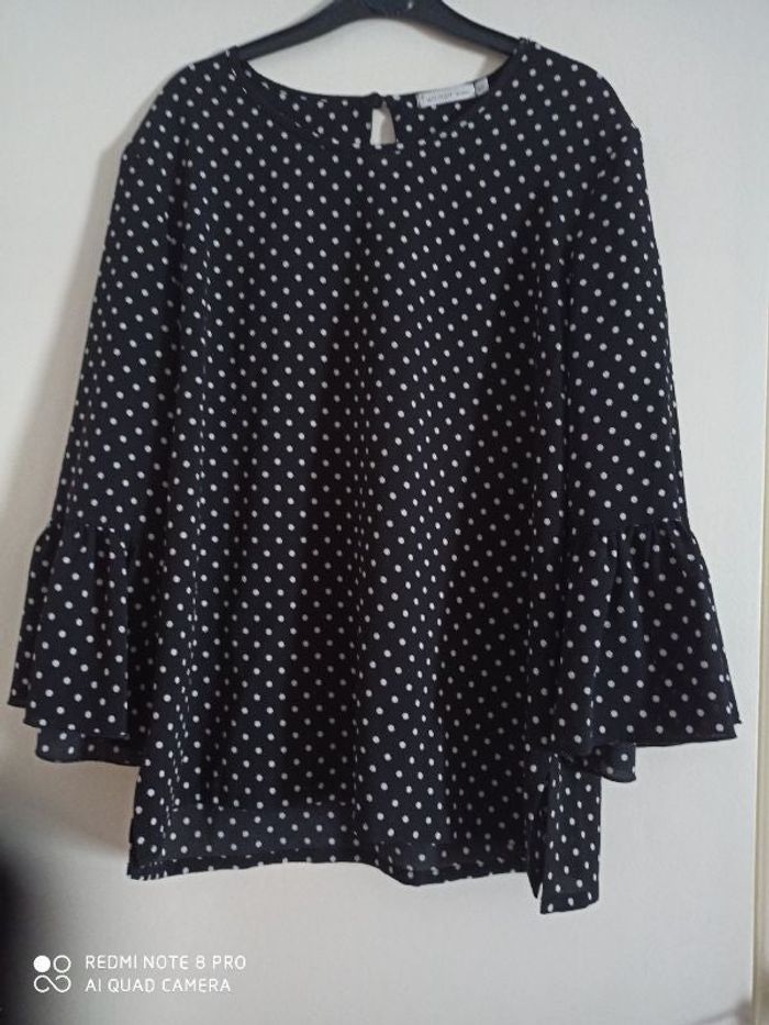 Blouse a pois