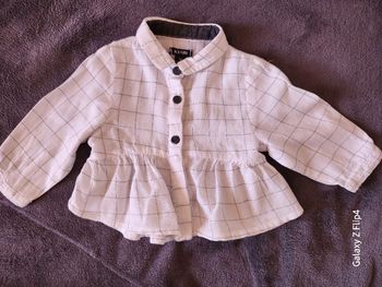 Chemise fille 3 mois