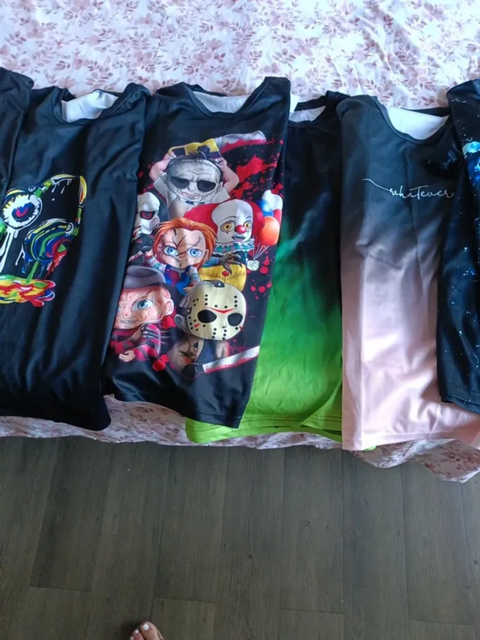 Lot de 6 t-shirt neuf taille XL - photo numéro 3