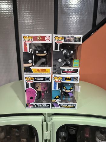 Lot de 4 pop funko batman