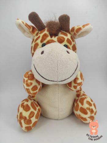 Peluche Marionnette Girafe Bambia