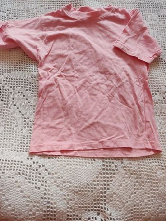 Tee shirt rose 5 ans