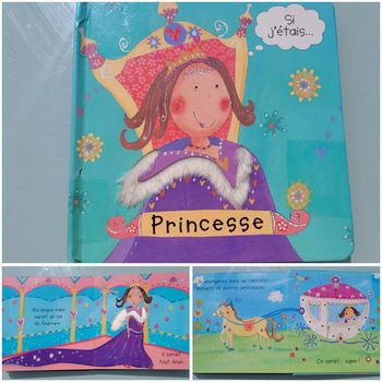 Livre à toucher 👑 Ah si j'étais.. Princesse 👑
