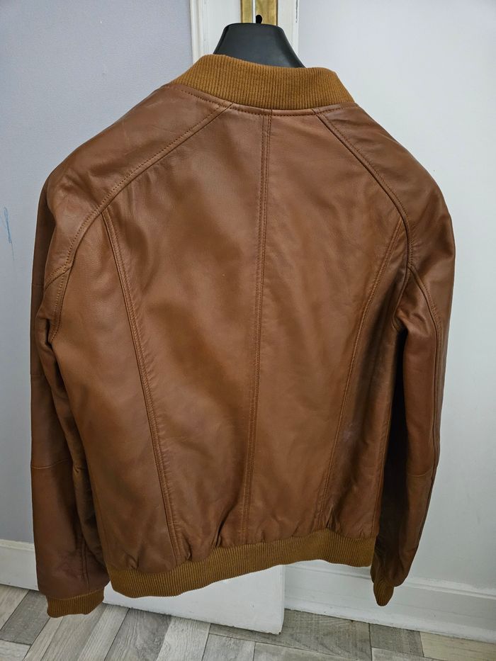 Veste en cuir de mouton - Usual Way - photo numéro 2