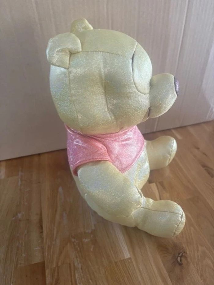 peluche sonore disney 100 ans winnie l'ourson - photo numéro 7