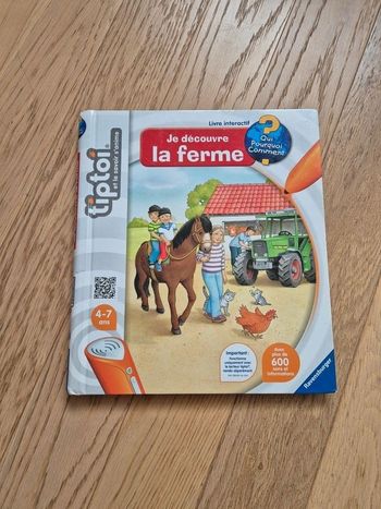 Livre Tiptoi Je découvre la ferme, TBE 🐮
