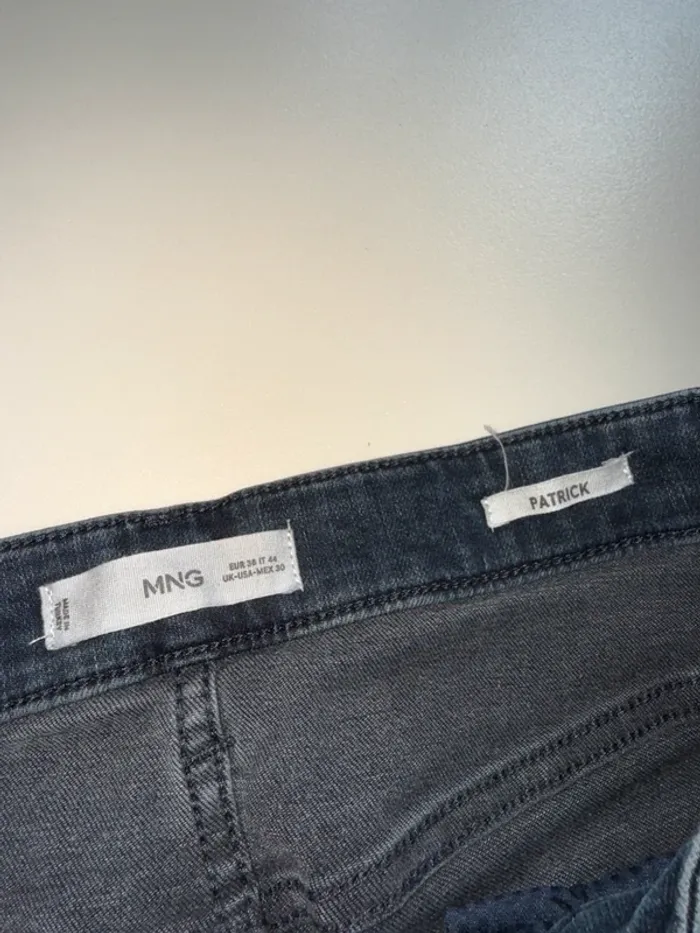 Jeans slim bleu Mango - photo numéro 5