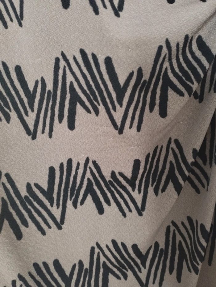 Robe sans manches femme marron et noire taille 1 - photo numéro 2