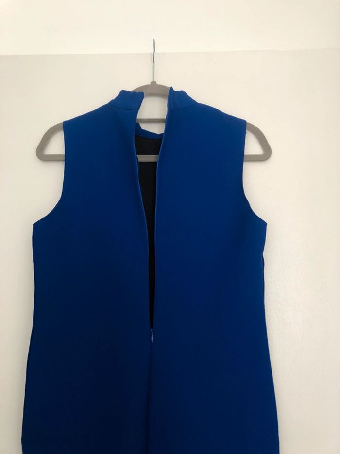 Superbe belle robe col cheminée Zara neuve avec étiquette taille S - photo numéro 8