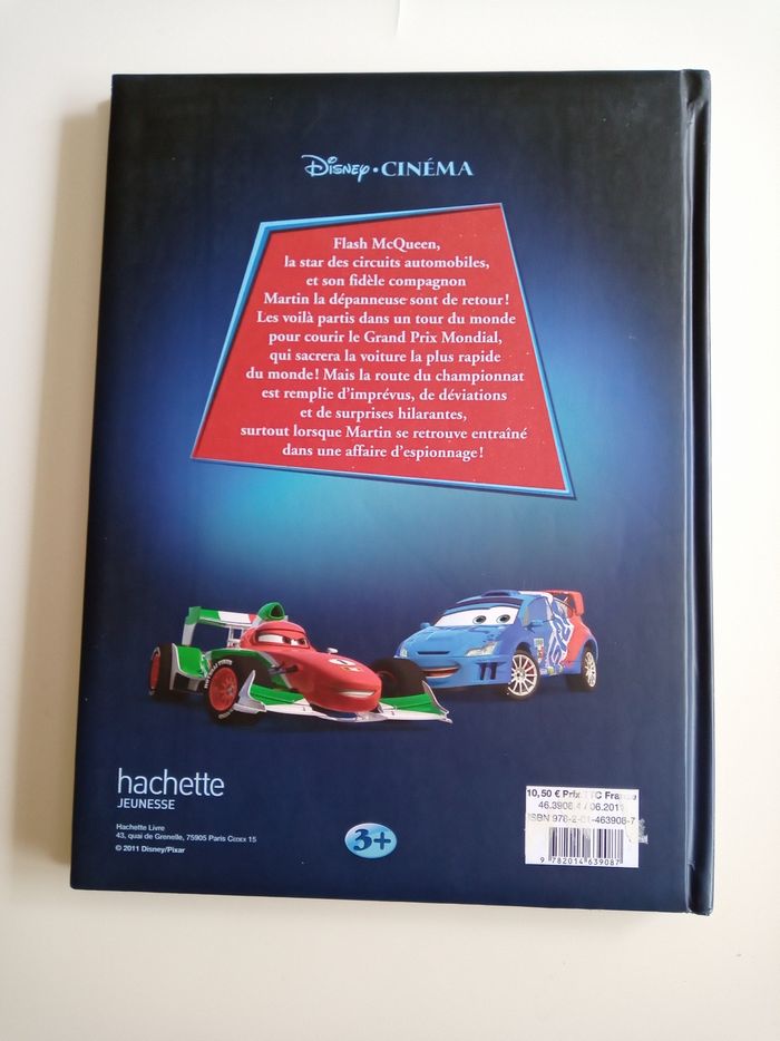 Livre Disney Pixar cars 2 - photo numéro 6