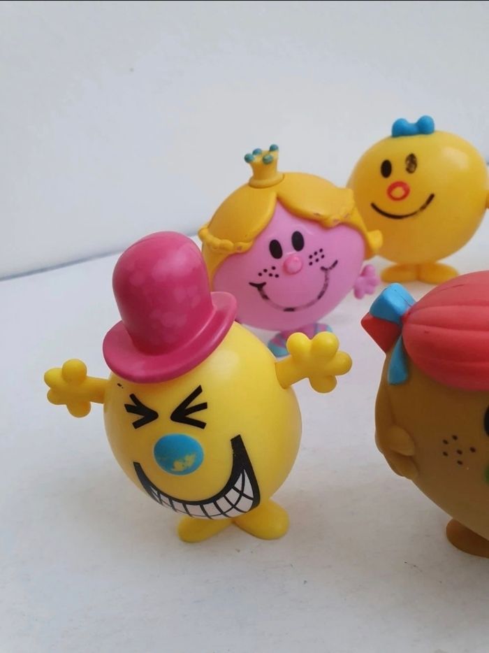 6 figurines monsieur madame - photo numéro 3