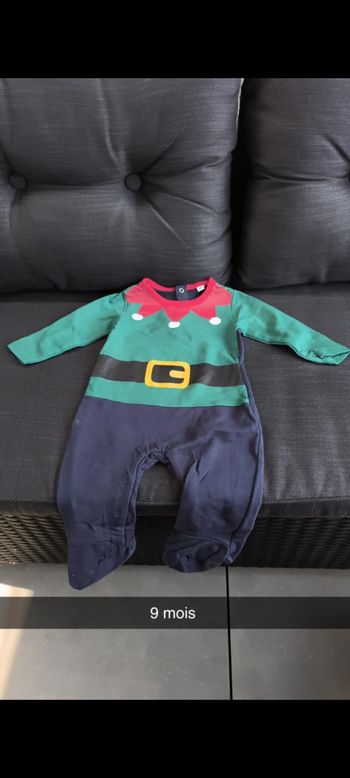Pyjama noël 9 mois