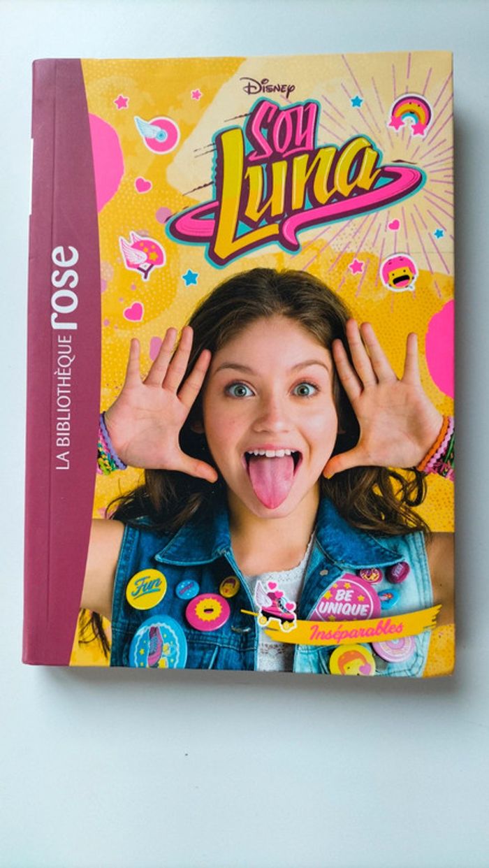 9 livres Soy Luna bibliothèque rose - photo numéro 5