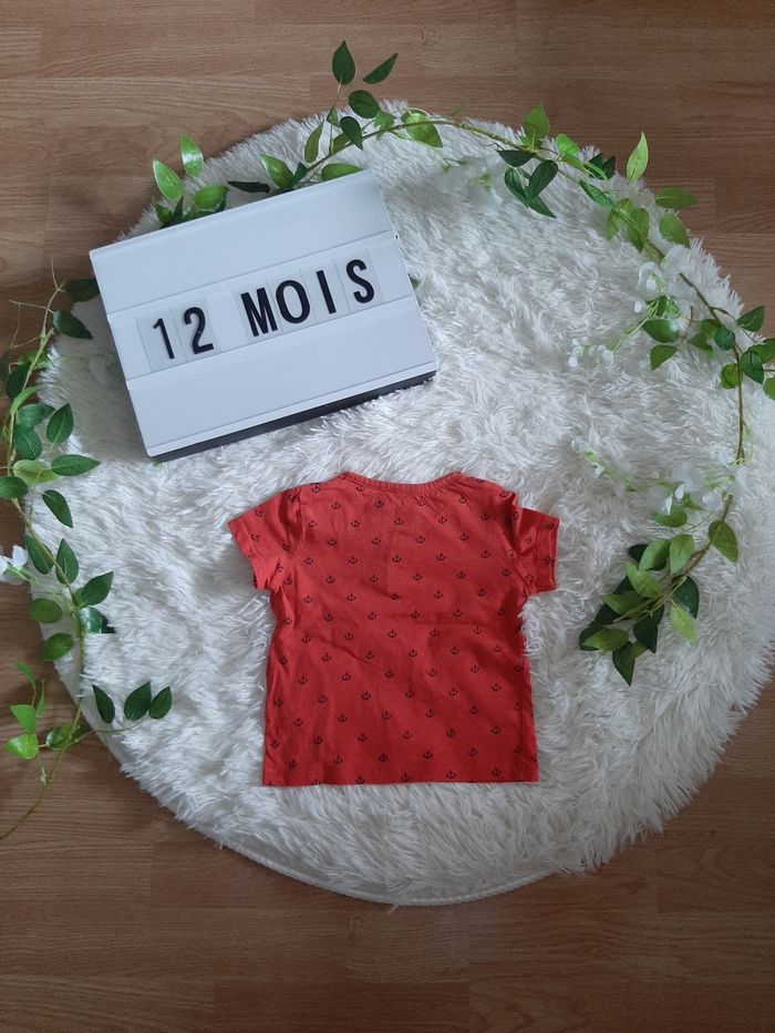 Tee-shirt ancre marine - photo numéro 2