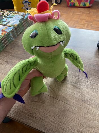 Bandai 1999 peluche plush Digimon palmon 20 cm play by play