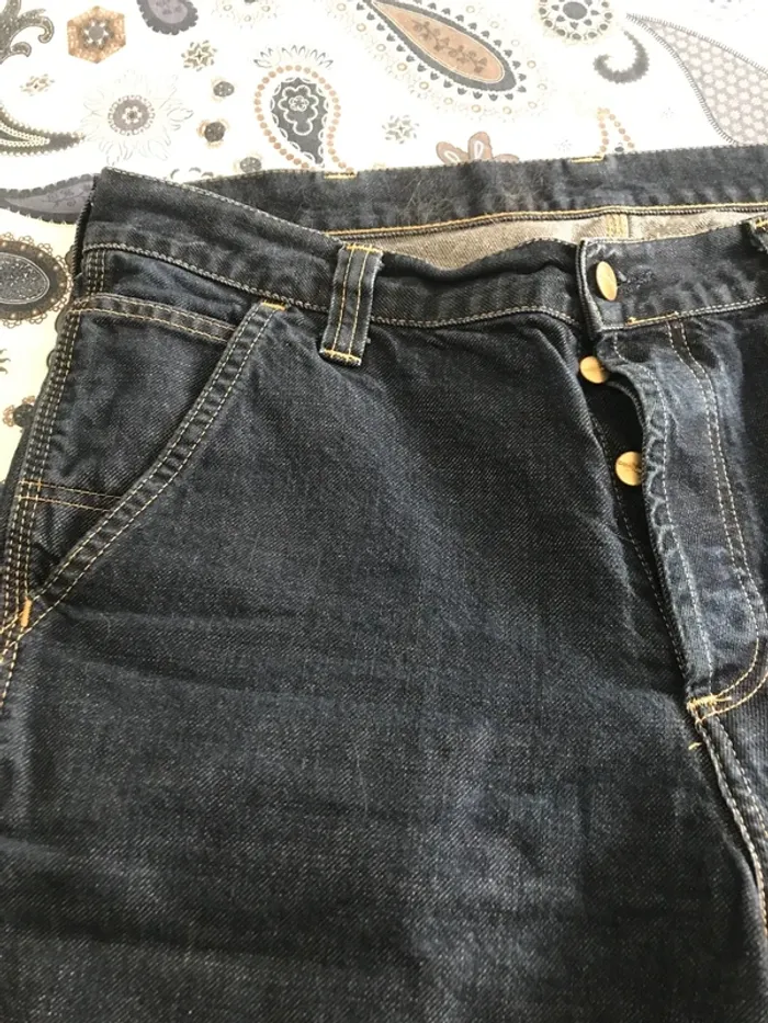 Bermuda jean brut Carhartt w32 / 42FR - photo numéro 7
