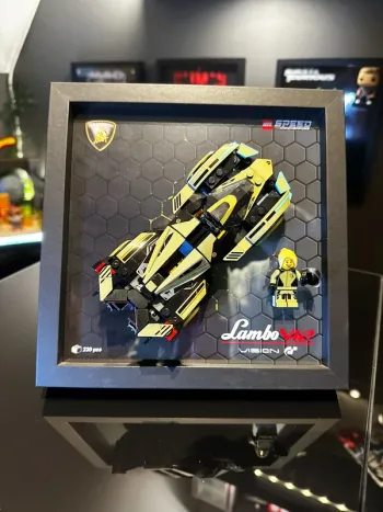 Cadre LEGO Speed Champions – Lamborghini V12 GP (Sans LEGO)