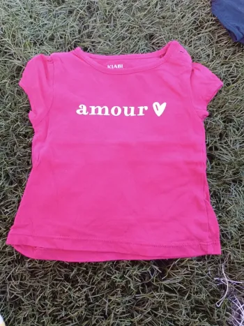 tee-shirts manches courtes 3 mois