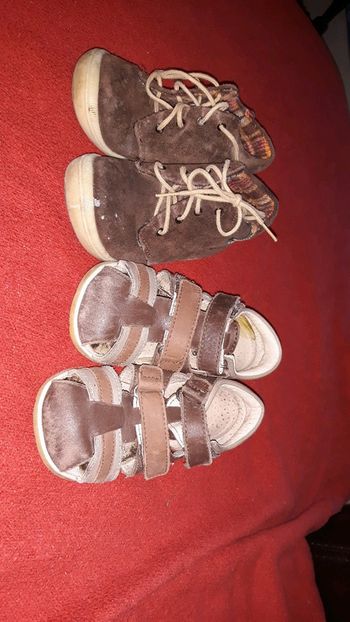 Lot de deux paire de chaussures