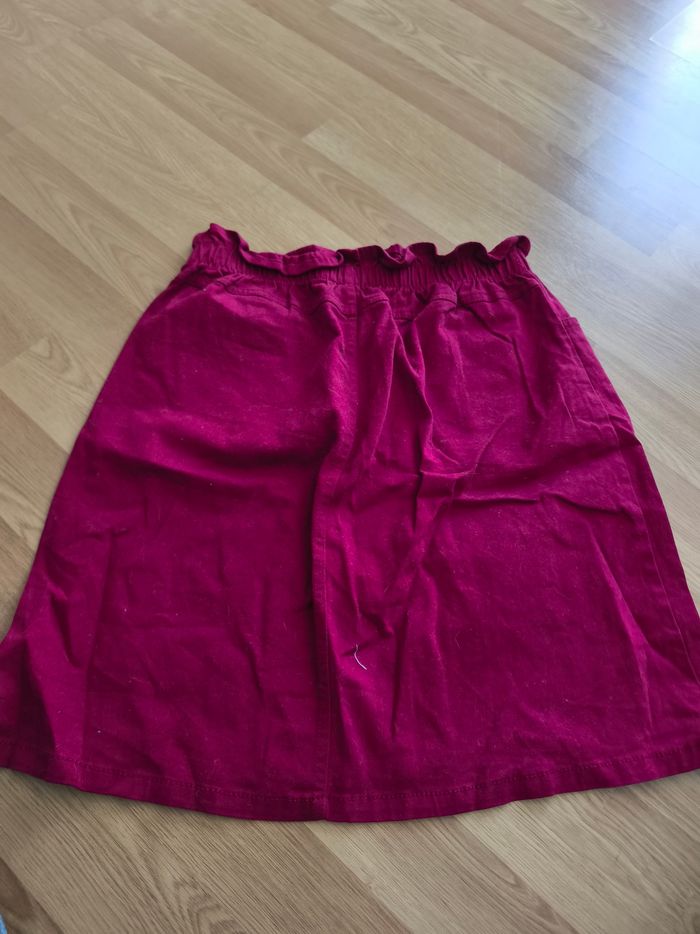 Jupe bordeaux - photo numéro 4