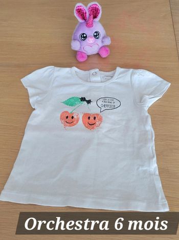 T shirt 6 mois Orchestra