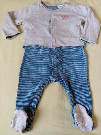 Ensemble pyjama Petit Bateau 12m