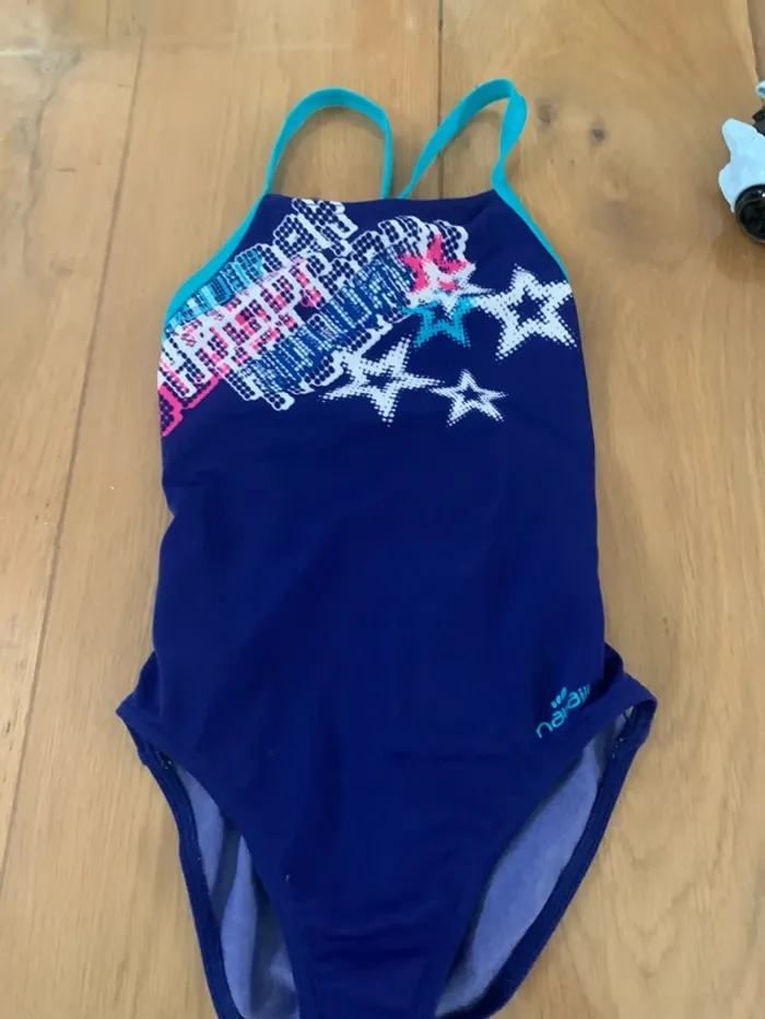 Maillot de bain bleu marine enfants