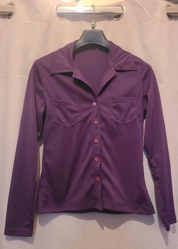 Chemise violette