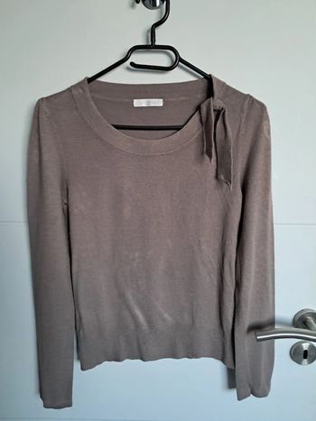 Pull promod couleur gris taupe