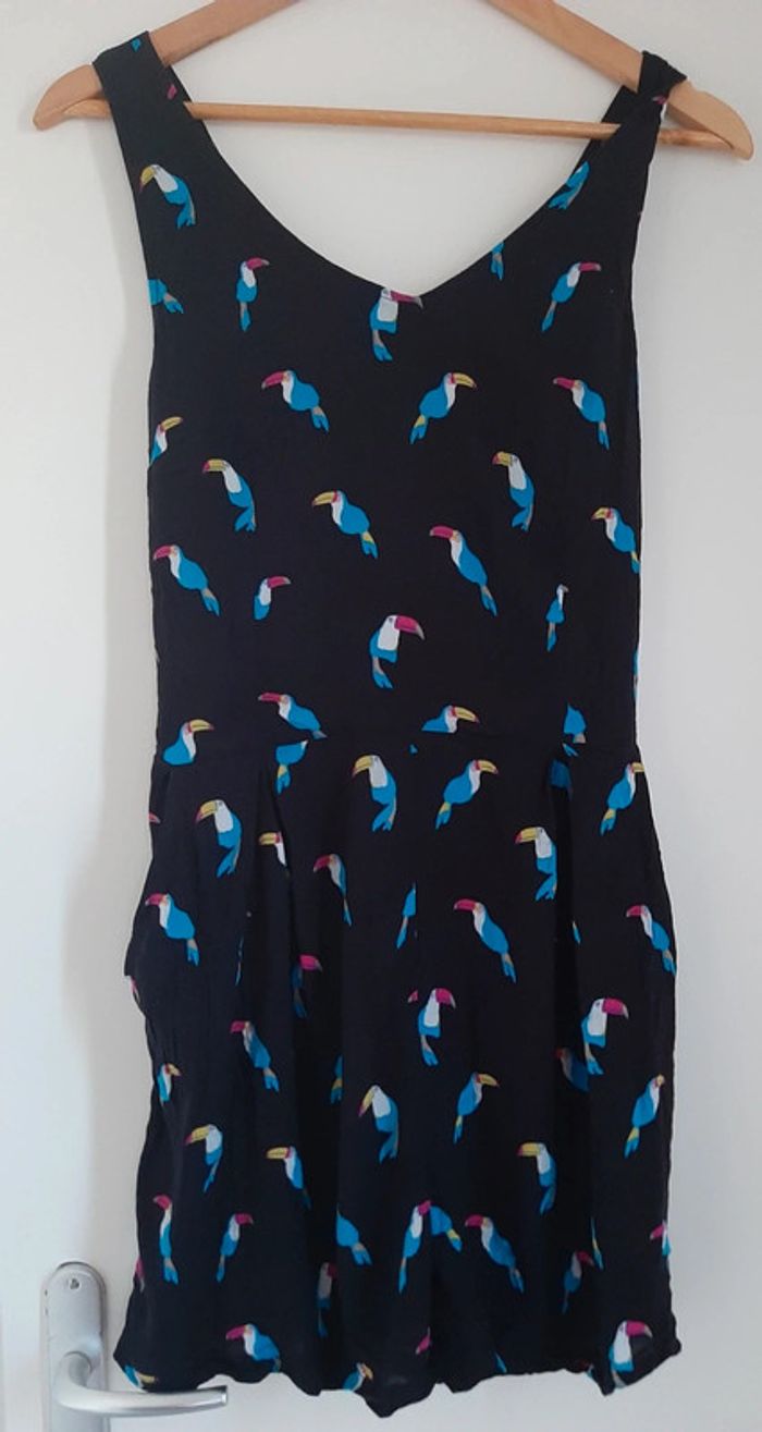 Combi-short noir à motifs - photo numéro 10