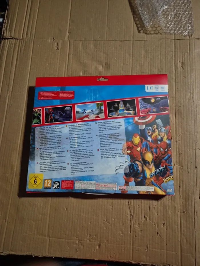 Pack Marvel Super Heroes 3D pour Nintendo Wii + 5 masques de Super Héros - photo numéro 2