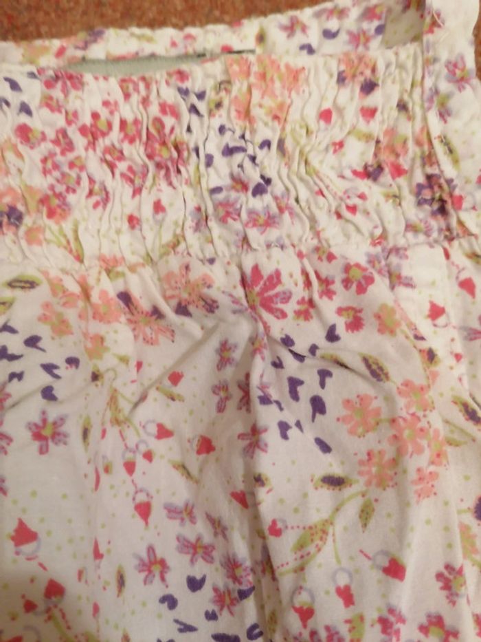 Salopette motif fleurs - photo numéro 4