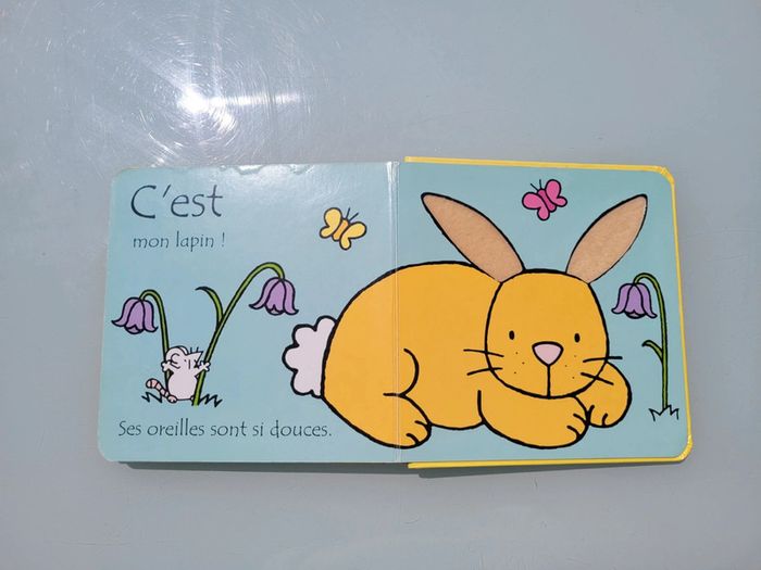 Livre à toucher Les Tout-doux Usborne 🐇 Où est mon lapin? 🐰 - photo numéro 7