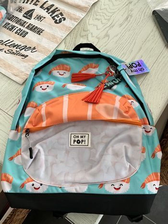 Superbe sac à dos Oh my pop Nigiri, neuf  30 % remise avec code - photo numéro 5