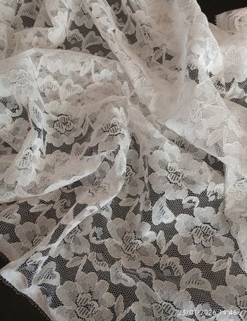 Coupon tissu voilage