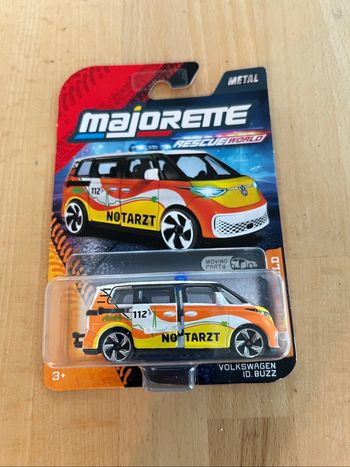 Miniature Majorette Volkswagen ID Buzz Rescue